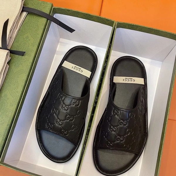 DÉP GUCCI GG CANVAS UNISEX SLIPPER