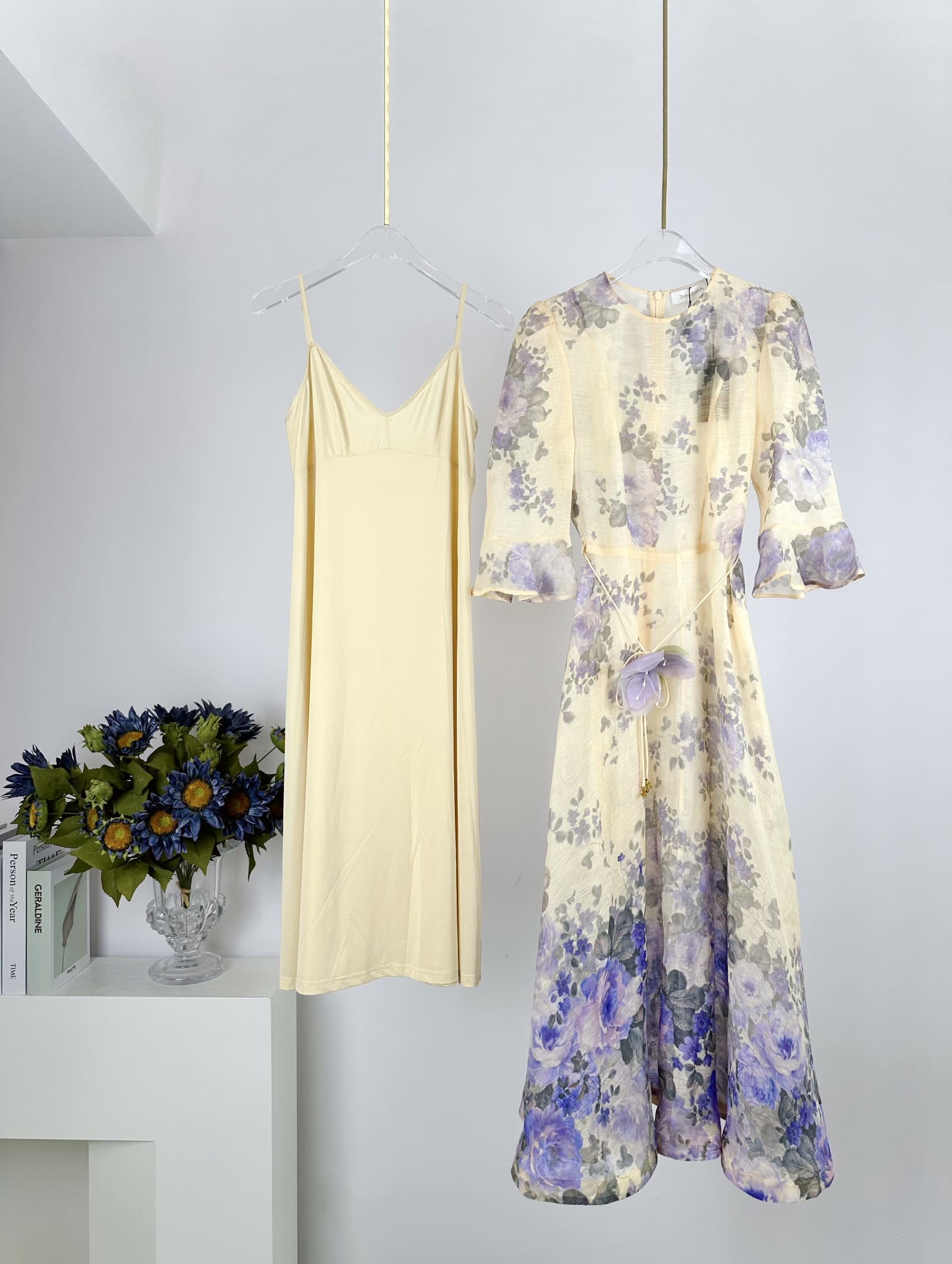 VÁY ZIMMERMANN IRIS Flower Vintage Dress High Classy Hoa Diên Vĩ