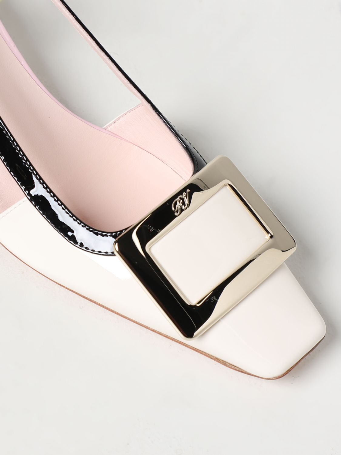 GIÀY ROGER VIVIER Beige high heel shoes