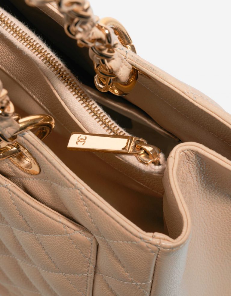 TÚI Chanel Shopping Tote GST Caviar Beige