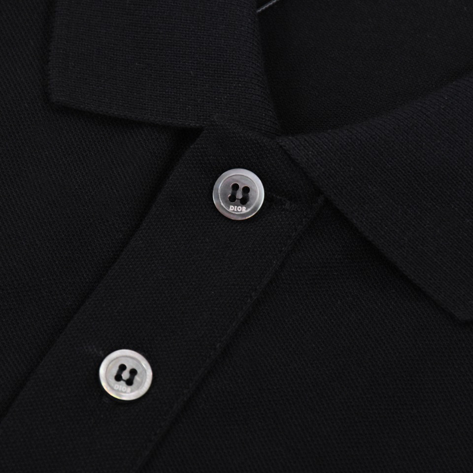 ÁO CHRISTIAN DIOR print cotton POLO-shirt