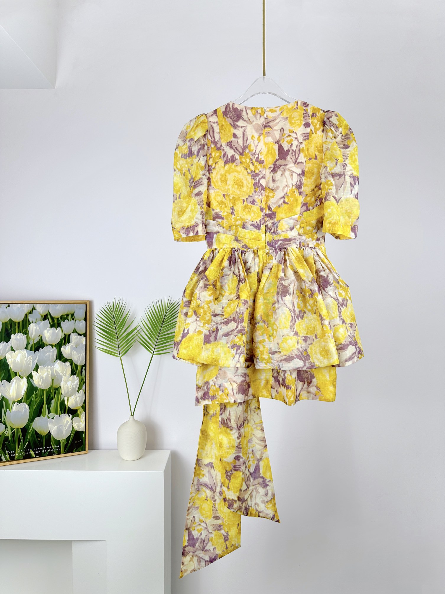 VÁY ZIMMERMANN Flower Vintage Dress With Charm