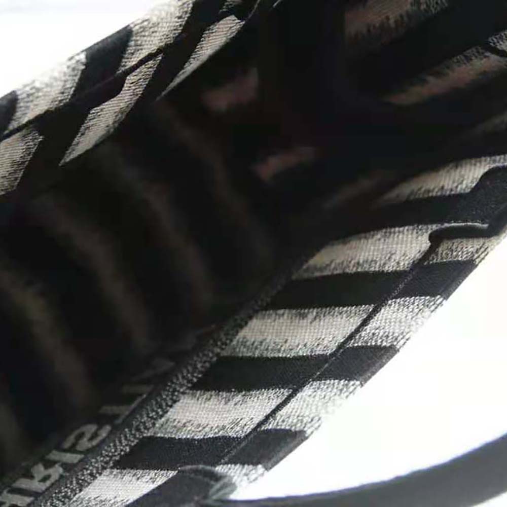 TÚI Dior Women Dior Book Tote Blue D-Stripes Embroidery