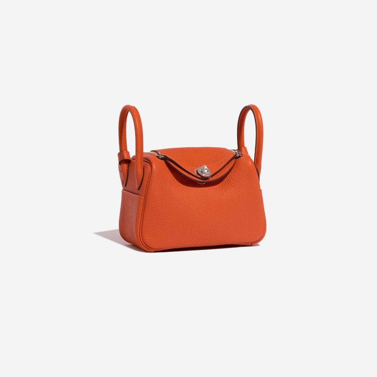 TÚI Hermès Lindy 20 Mini Taurillon Clemence Feu