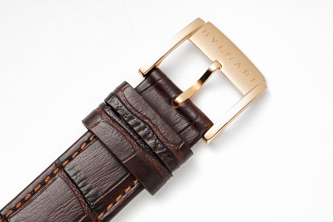 Đồng hồ BVLGARI Roma Automatic Rose Gold mặt số màu trắng