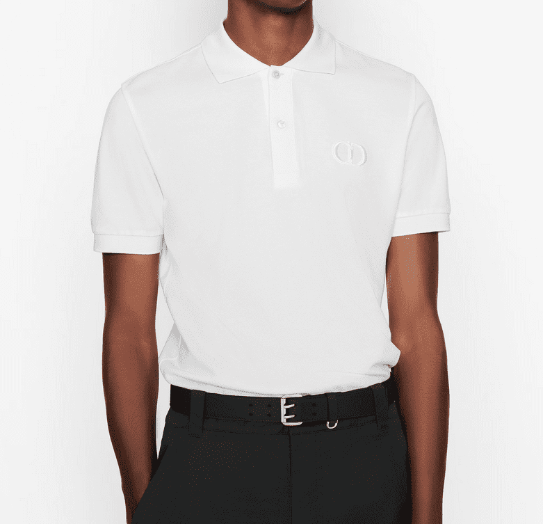 ÁO DIOR POLO SHIRT MÀU TRẮNG UNISEX