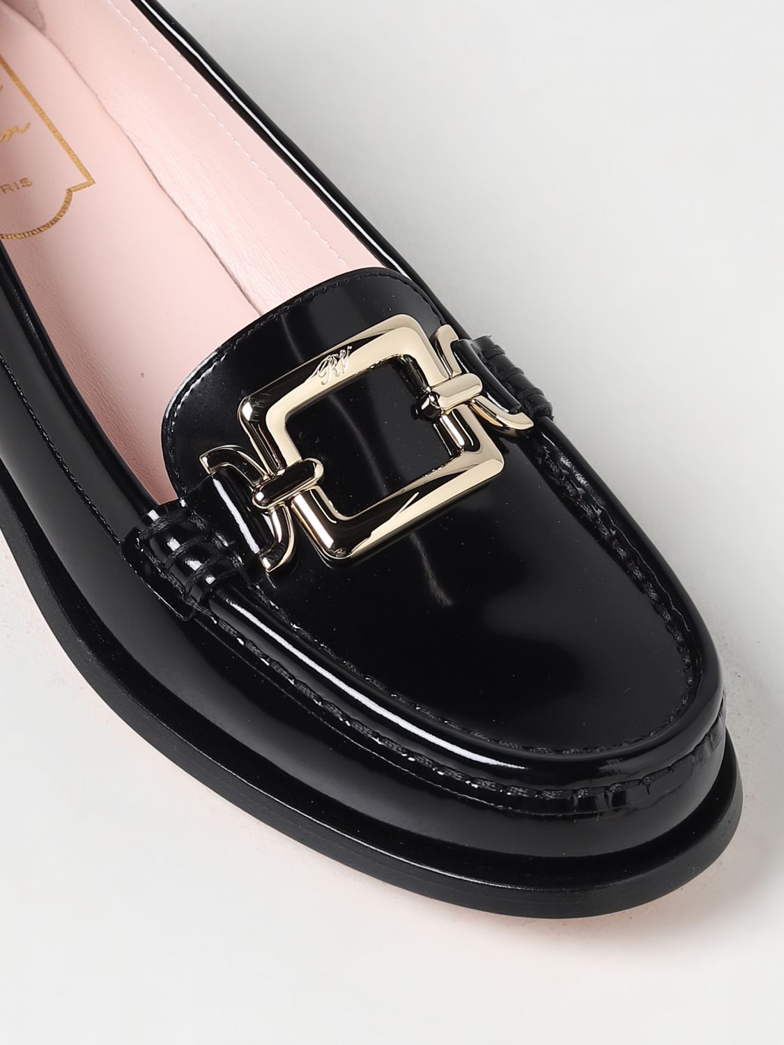 GIÀY ROGER VIVIER Black loafers shoes