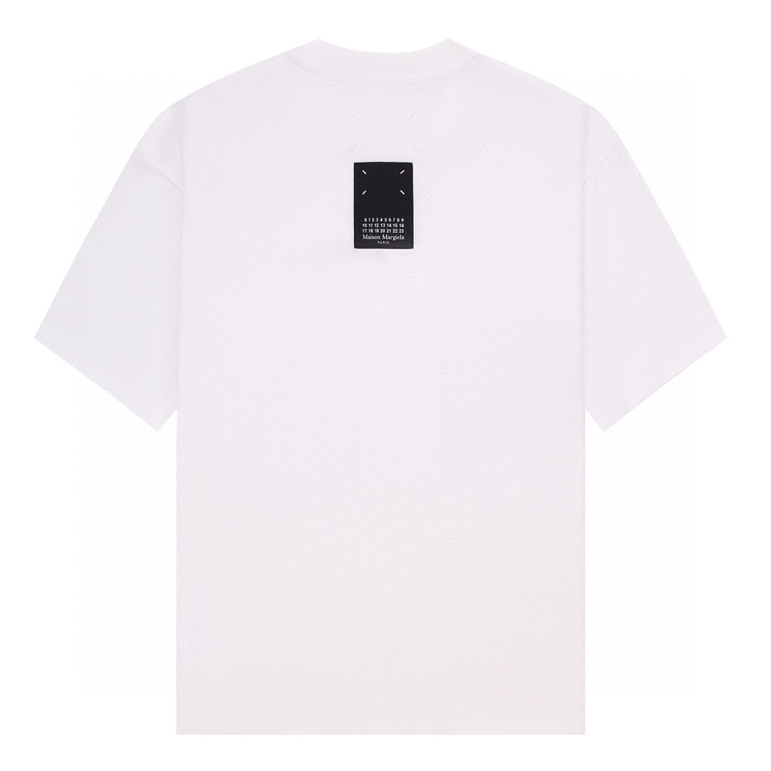 ÁO MAISON MARGIELA print cotton jersey T-shirt