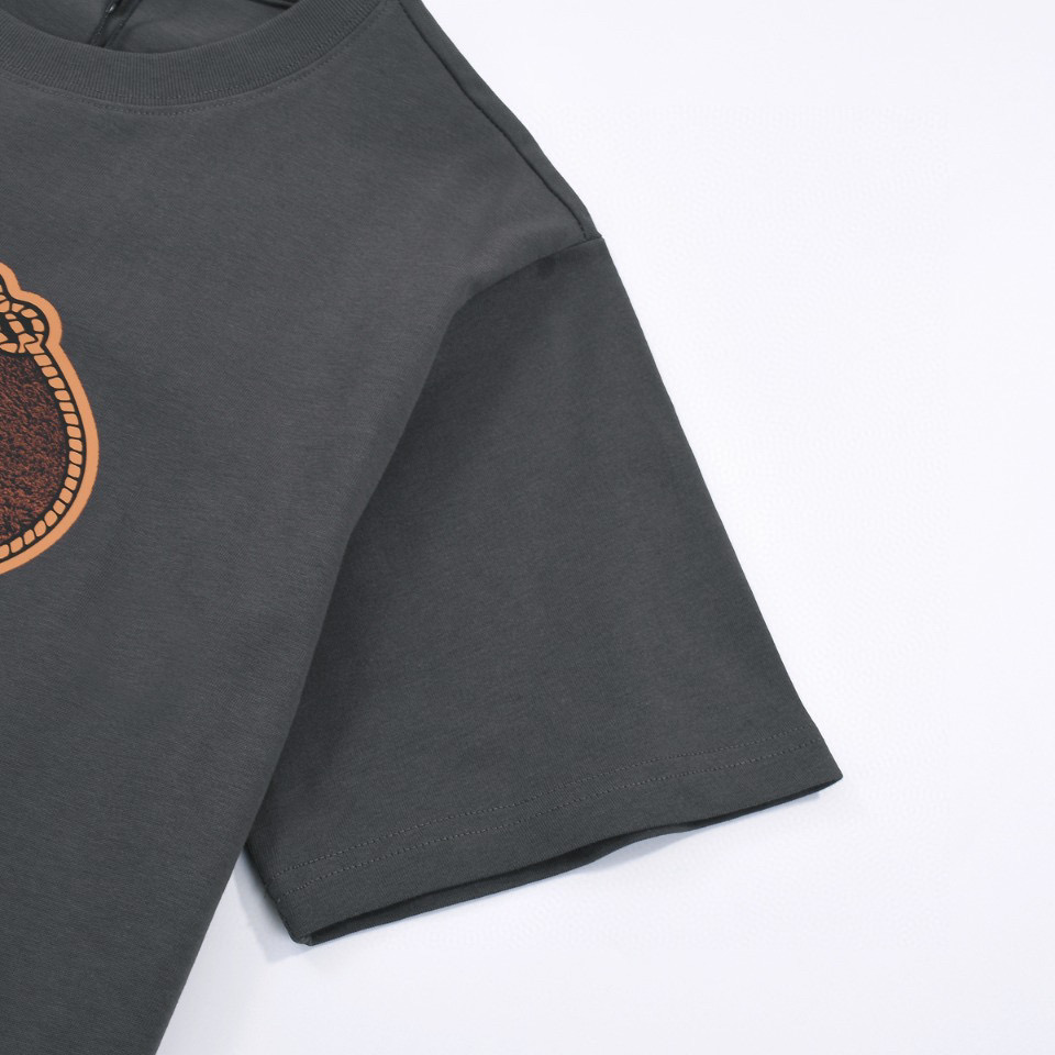 ÁO PRADA print cotton jersey T-shirt