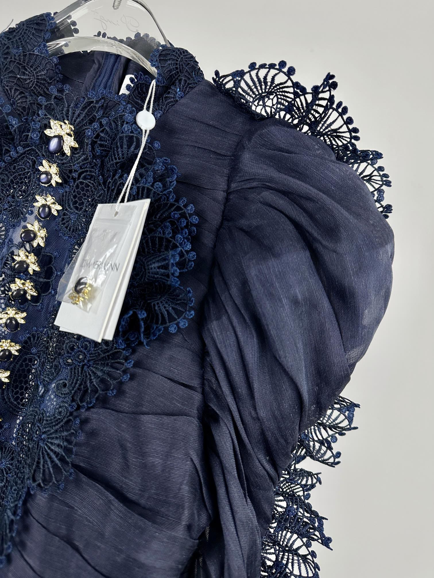 ÁO ZIMMERMANN Tay bồng Vintage Dress