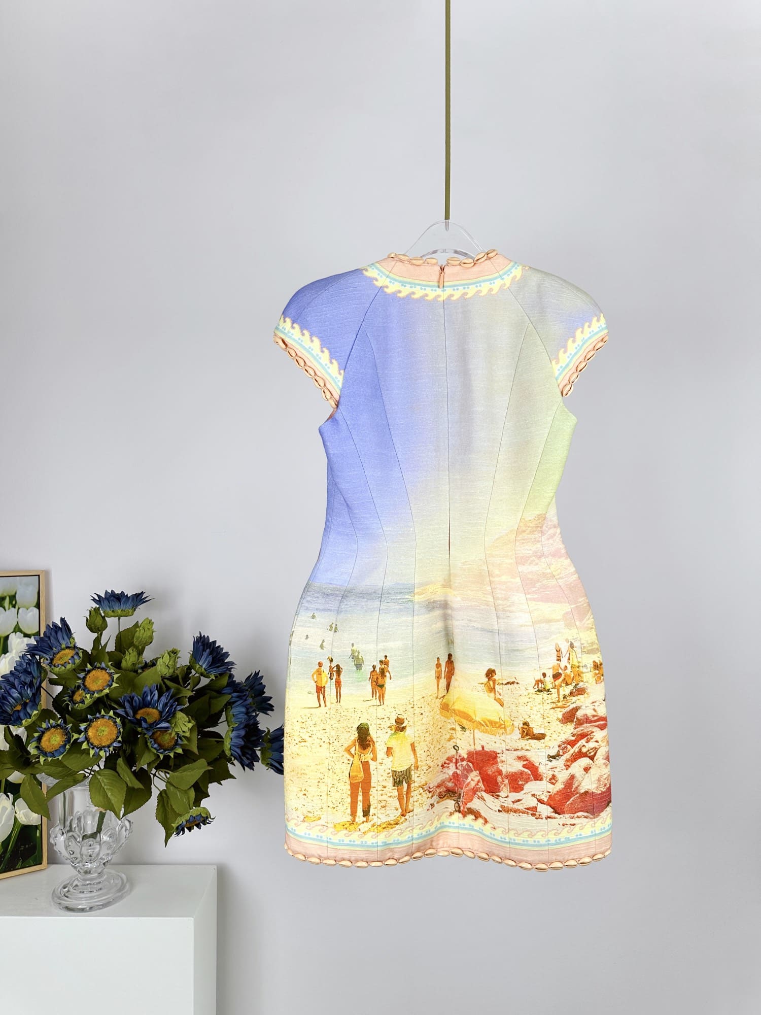 VÁY ZIMMERMANN Beach Vintage Midi Dress
