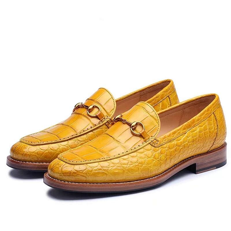Giày lười nam da cá sấu Alligator có 4 màu