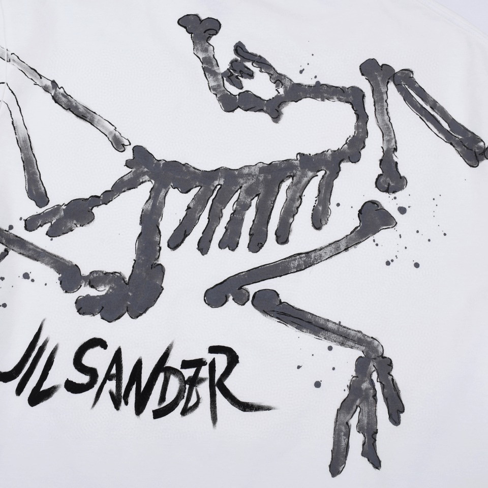 ÁO ARC'TERYX X JIL SANDER print cotton jersey T-shirt