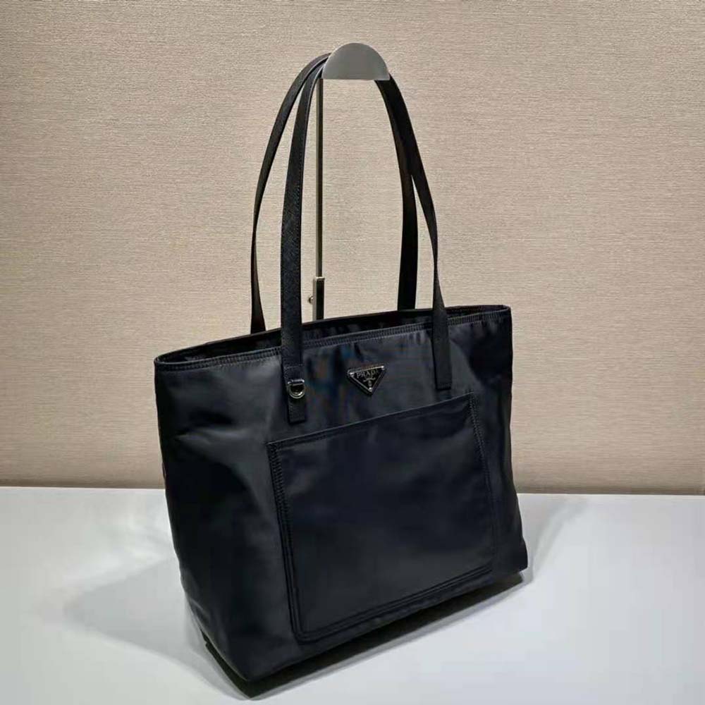 TÚI Prada Women Re-Nylon Tote Bag-Black