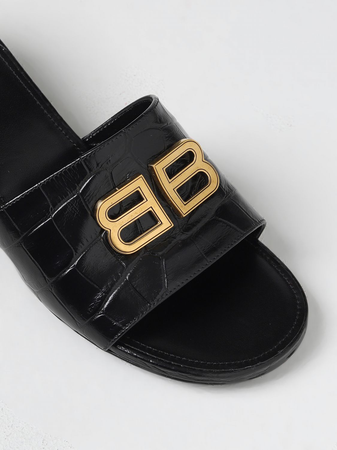 DÉP BALENCIAGA Black heeled sandals shoes