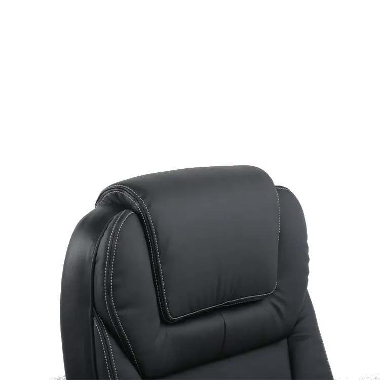 GHẾ VĂN PHÒNG LƯNG CAO DA ĐEN EQ5022