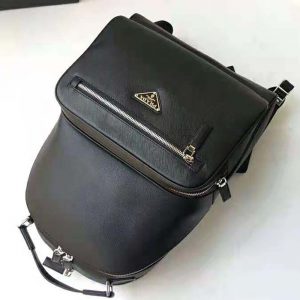 BALO Prada Saffiano Leather Backpack-Black BALO Prada Saffiano Leather Backpack-Black