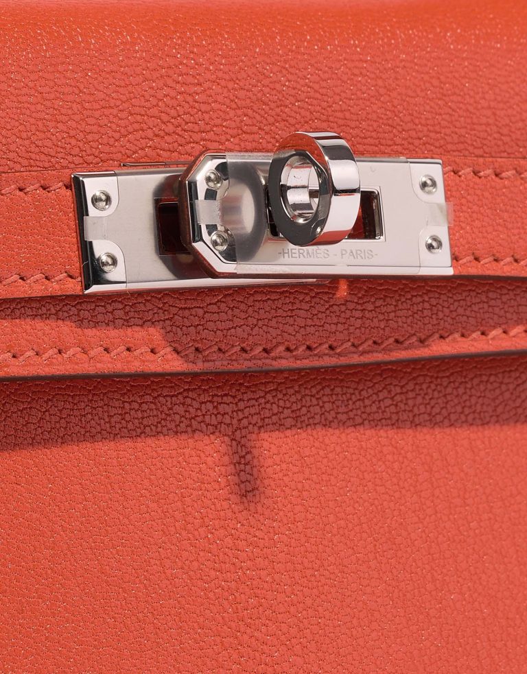 TÚI Hermès Kelly Mini Chèvre Mysore Capucine