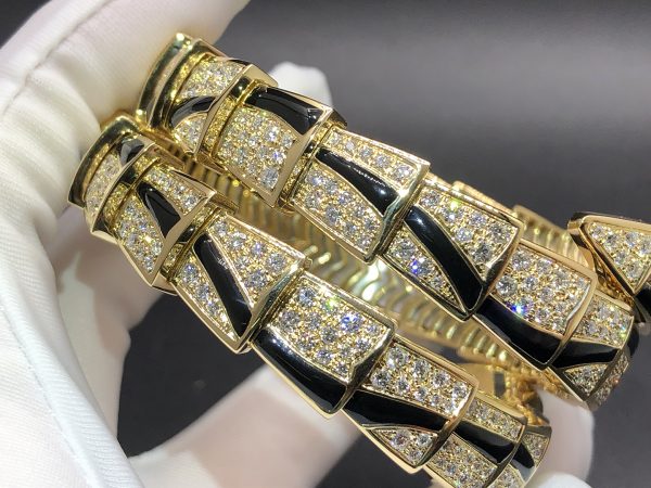 Đồng hồ BVLGARI Serpenti 26mm Viper vàng vàng 18K