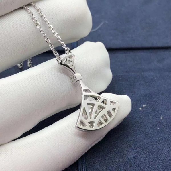 Vòng cổ BVLGARI Divas Dream White Gold Diamond vàng trắng 18K