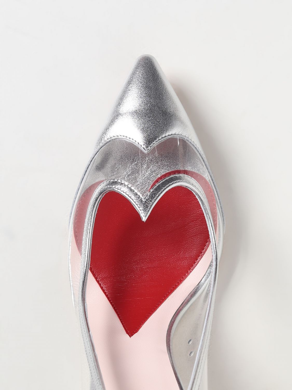 GIÀY ROGER VIVIER Silver pumps shoes