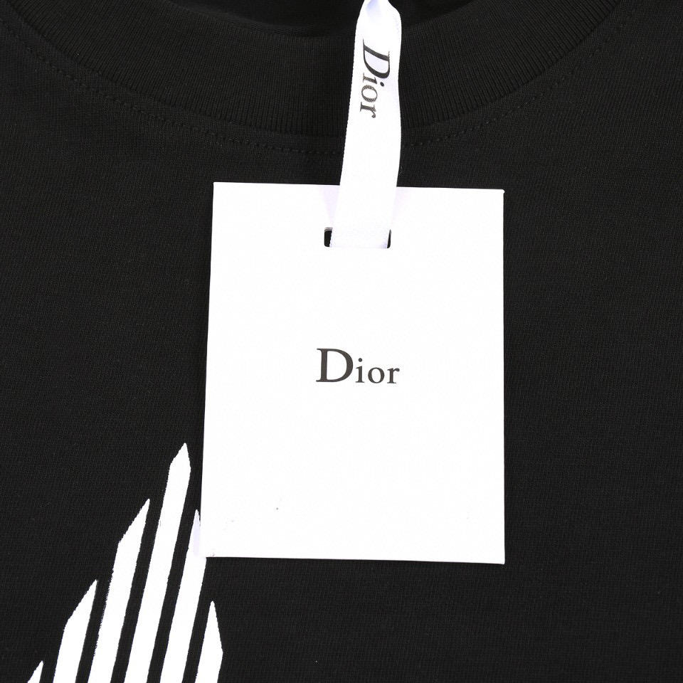 ÁO CHRISTIAN DIOR print cotton jersey T-shirt