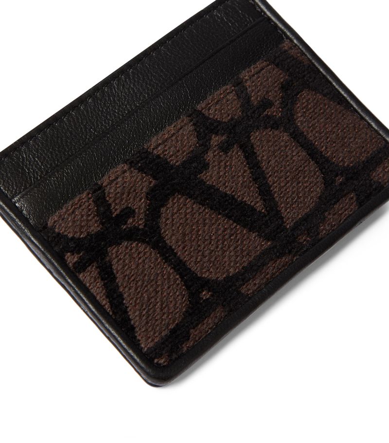 VÍ VALENTINO GARAVANI  Toile Iconographie Card Holder