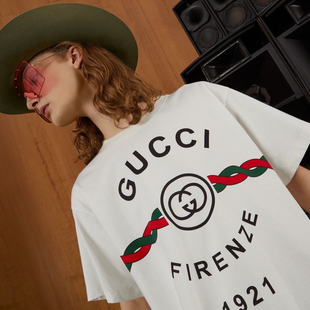 ÁO GUCCI GG T SHIRT MÀU TRẮNG UNISEX