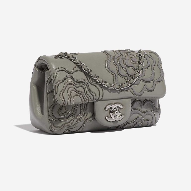 TÚI Chanel Extra Mini Lamb Light Grey