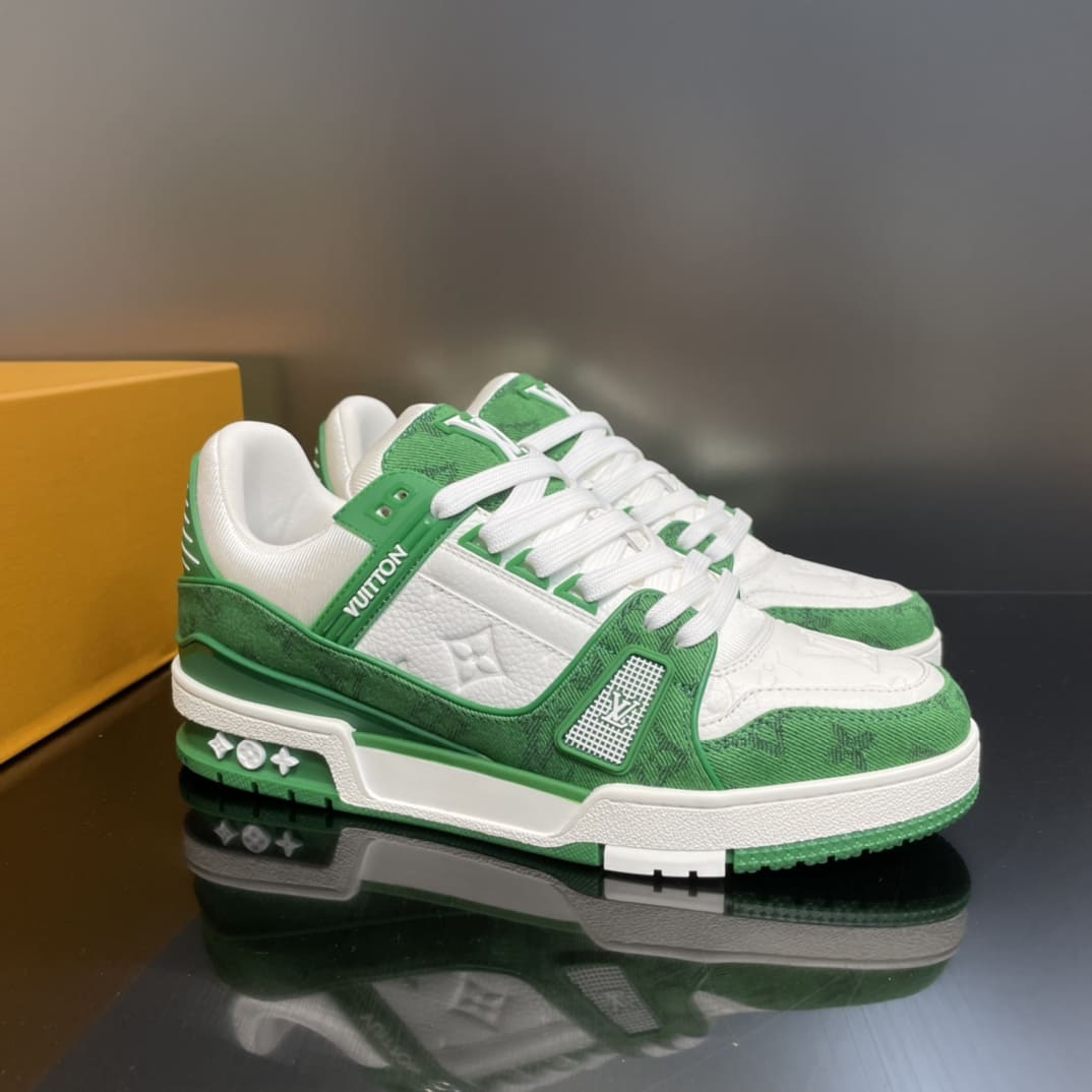 GIÀY LOUIS VUITTON TRAINER MONOGRAM SNEAKERS SHOES AAA