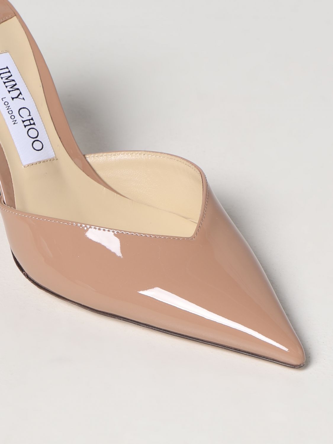 GIÀY JIMMY CHOO Cream heeled high shoes