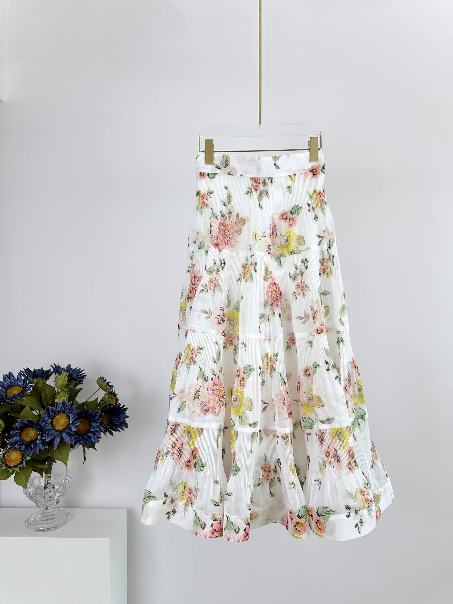 CHÂN VÁY ZIMMERMANN Flower Vintage Dress High Classy
