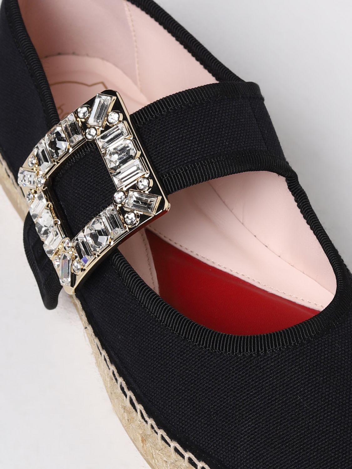 GIÀY ROGER VIVIER Black espadrilles shoes