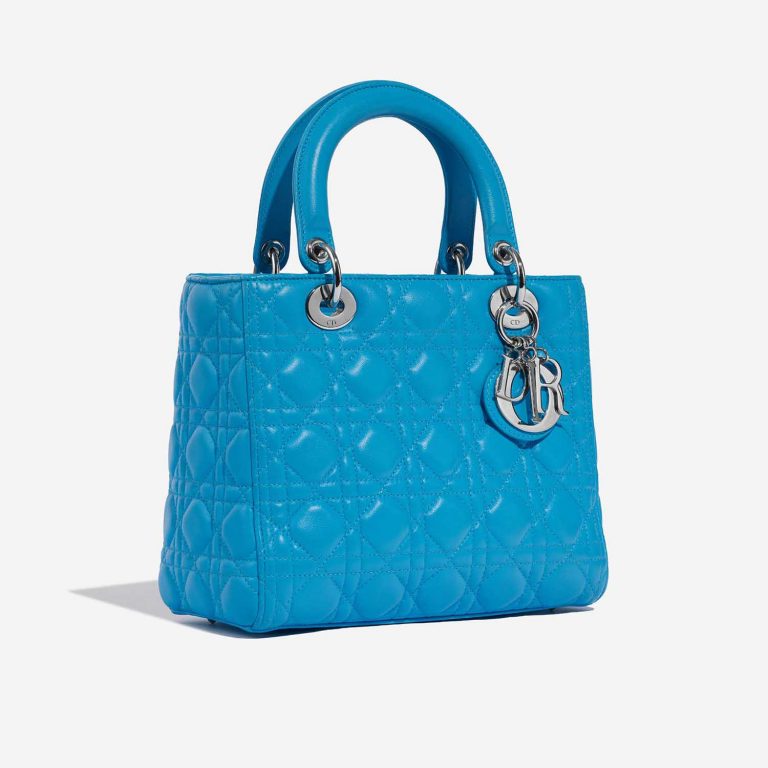 TÚI Dior Lady Medium Calf Blue