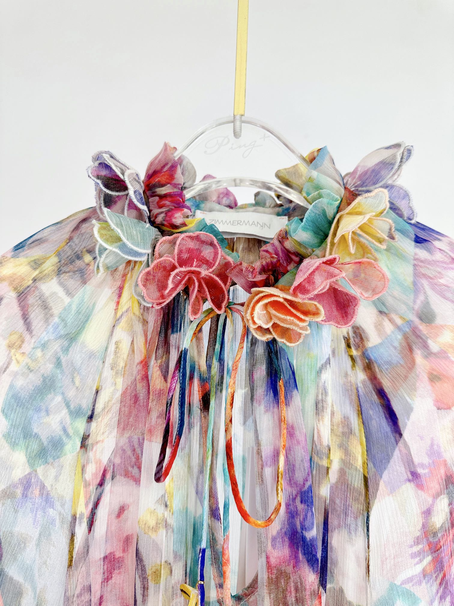 VÁY ZIMMERMANN Flower Vintage Dress