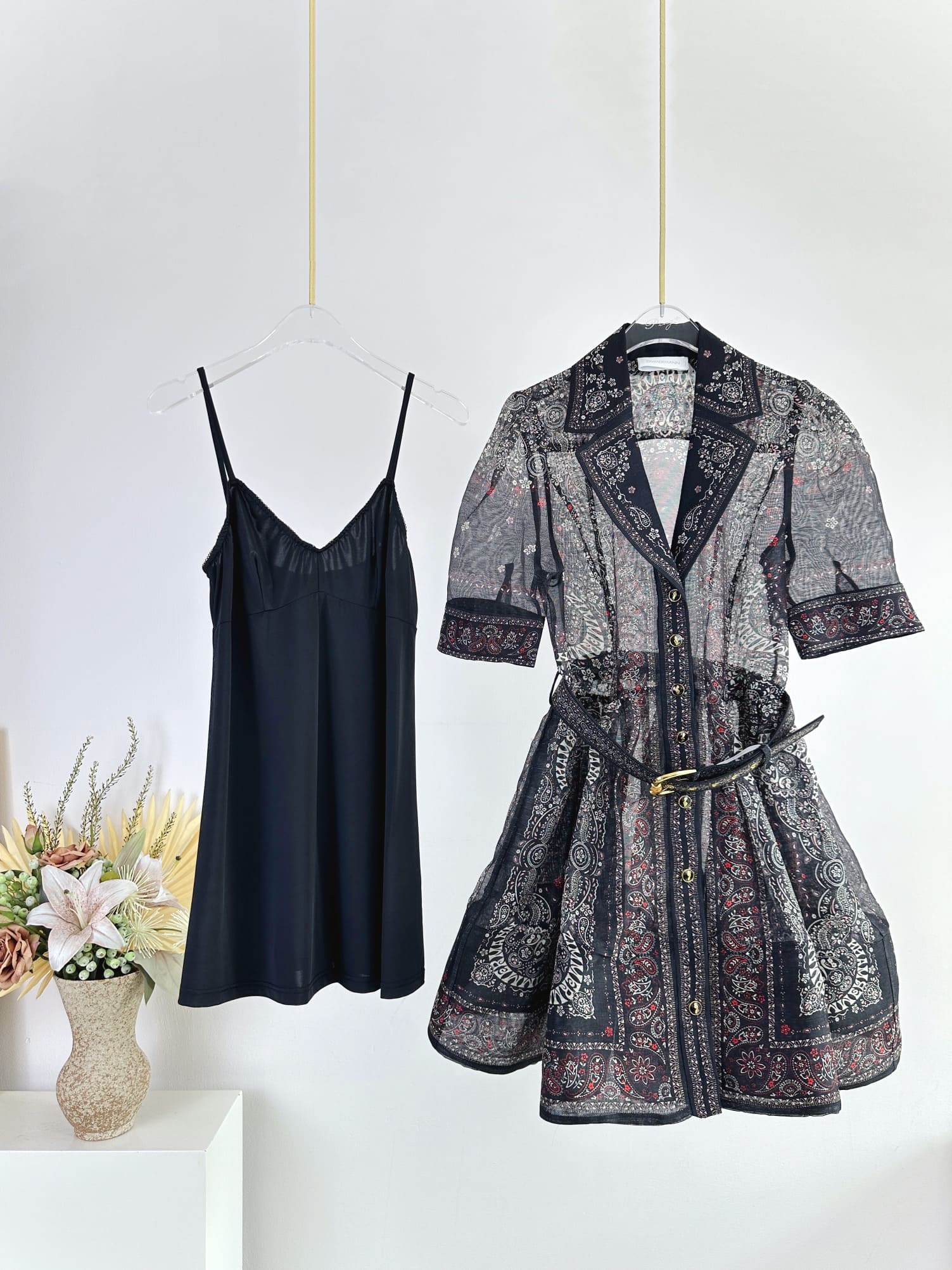 VÁY ZIMMERMANN Flower Vintage Dress High Classy