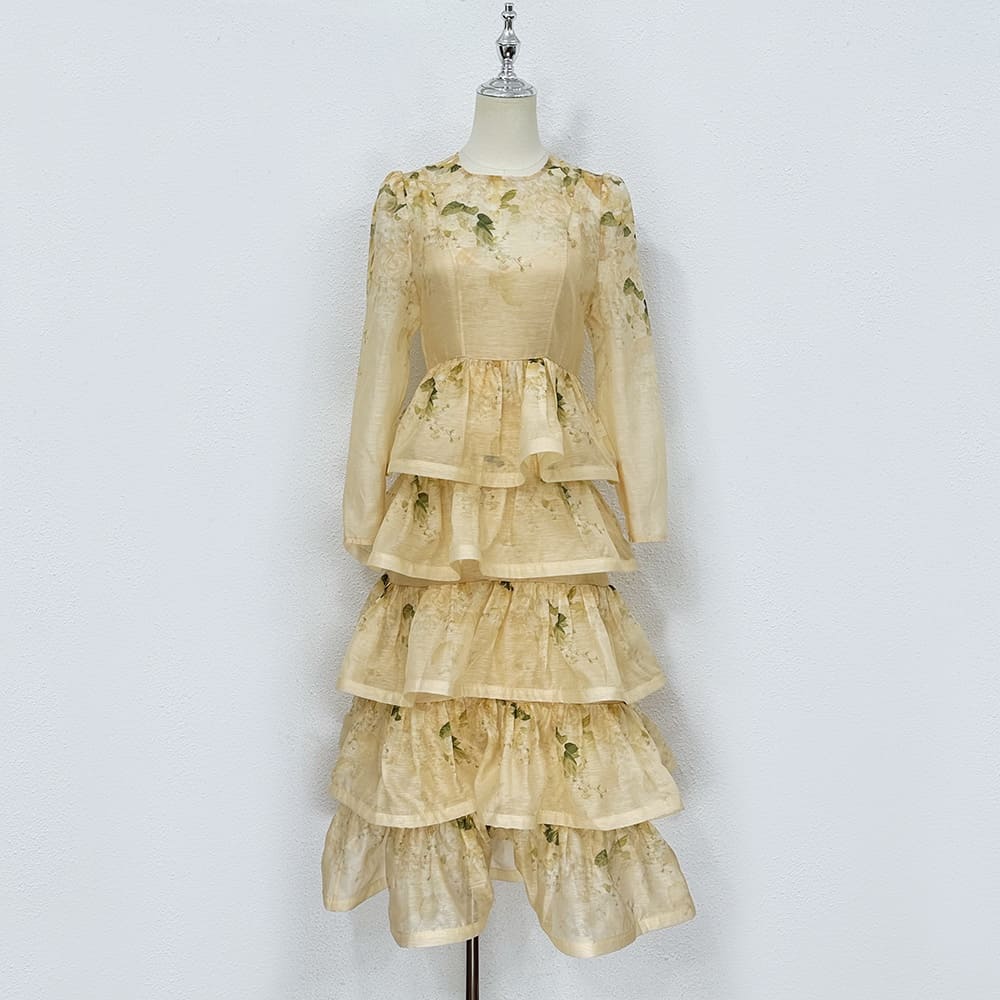 VÁY ZIMMERMANN Flower Vintage Dress High Classy