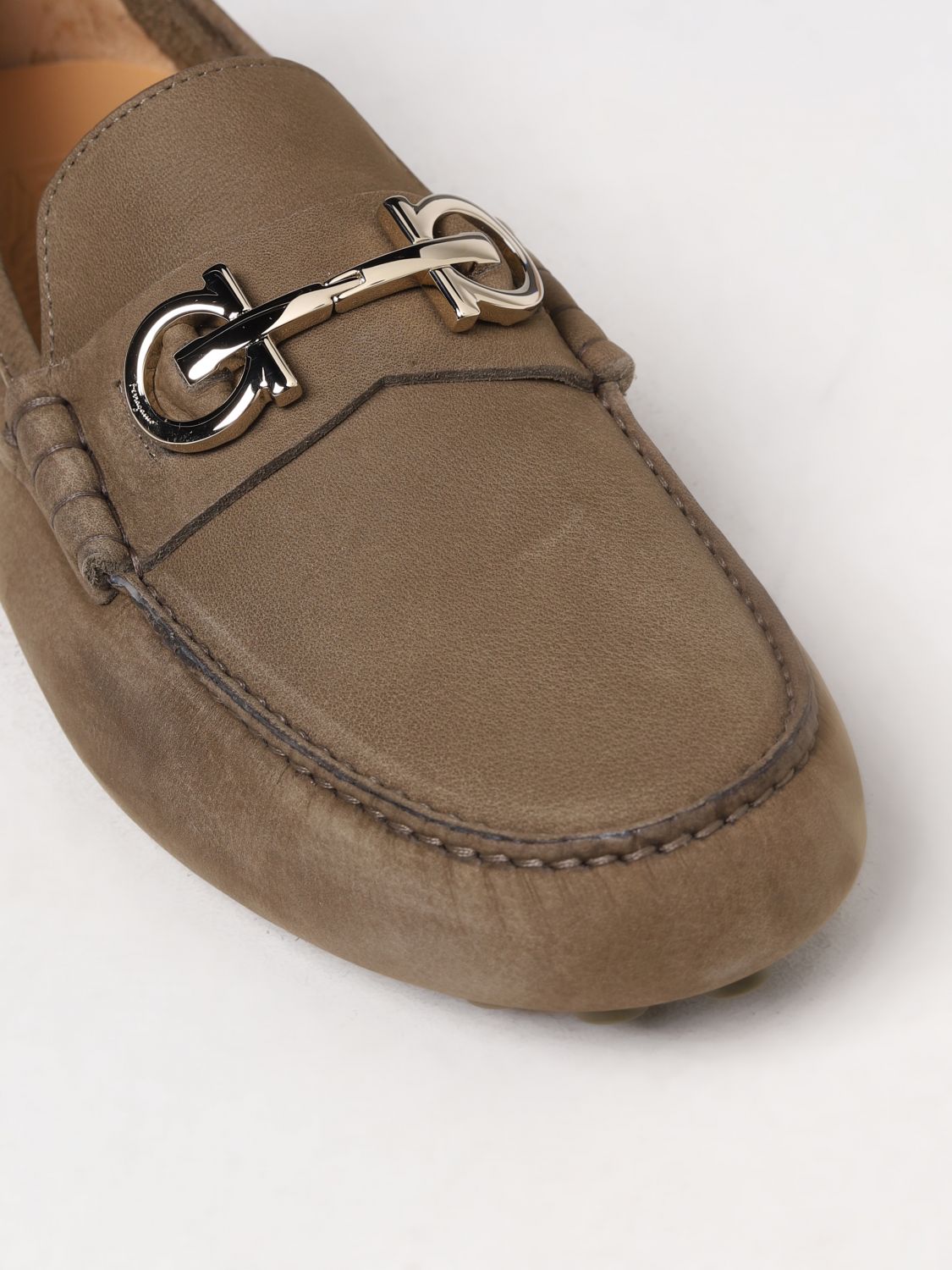 GIÀY SALVATORE FERRAGAMO loafer deep Tobbaco