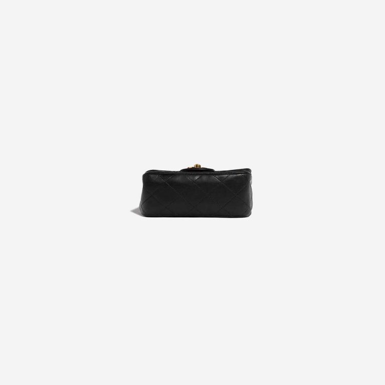 TÚI Chanel Handle Small Lamb Black