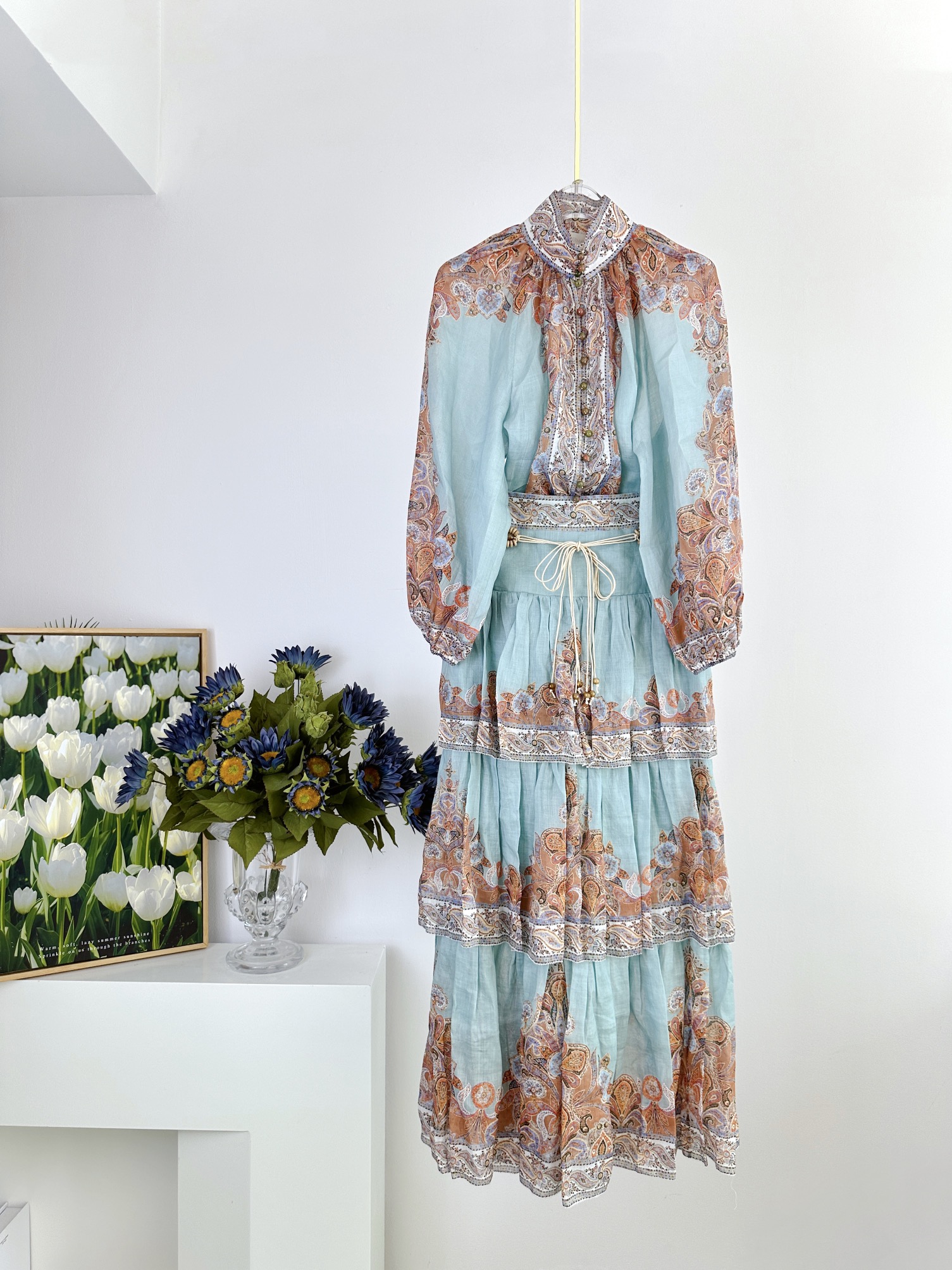 VÁY ZIMMERMANN Flower Vintage Dress