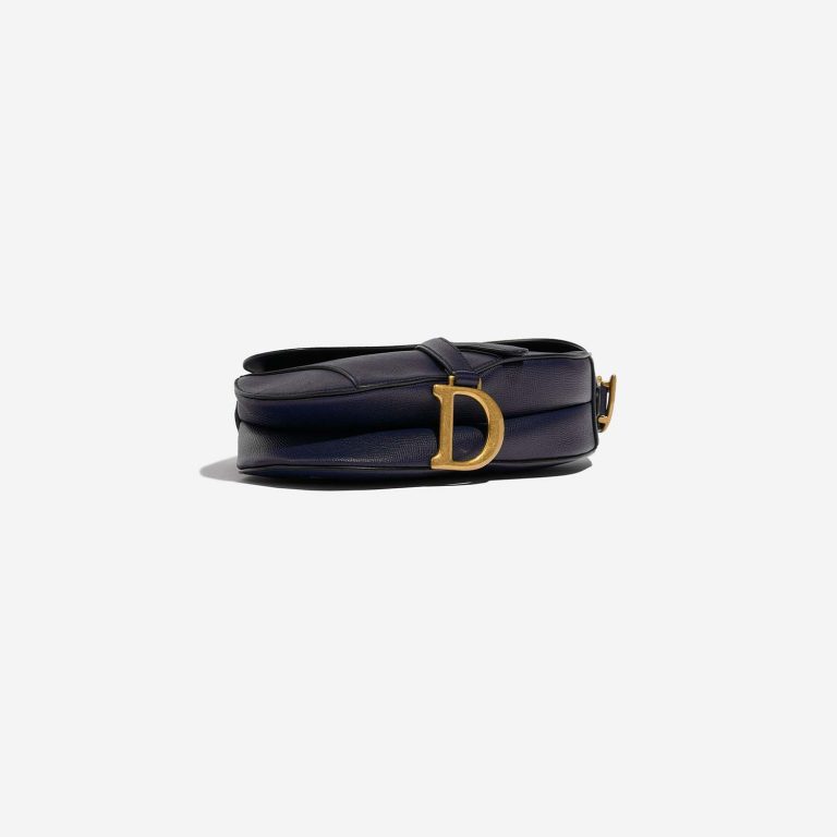 TÚI Dior Saddle Calf Dark Blue