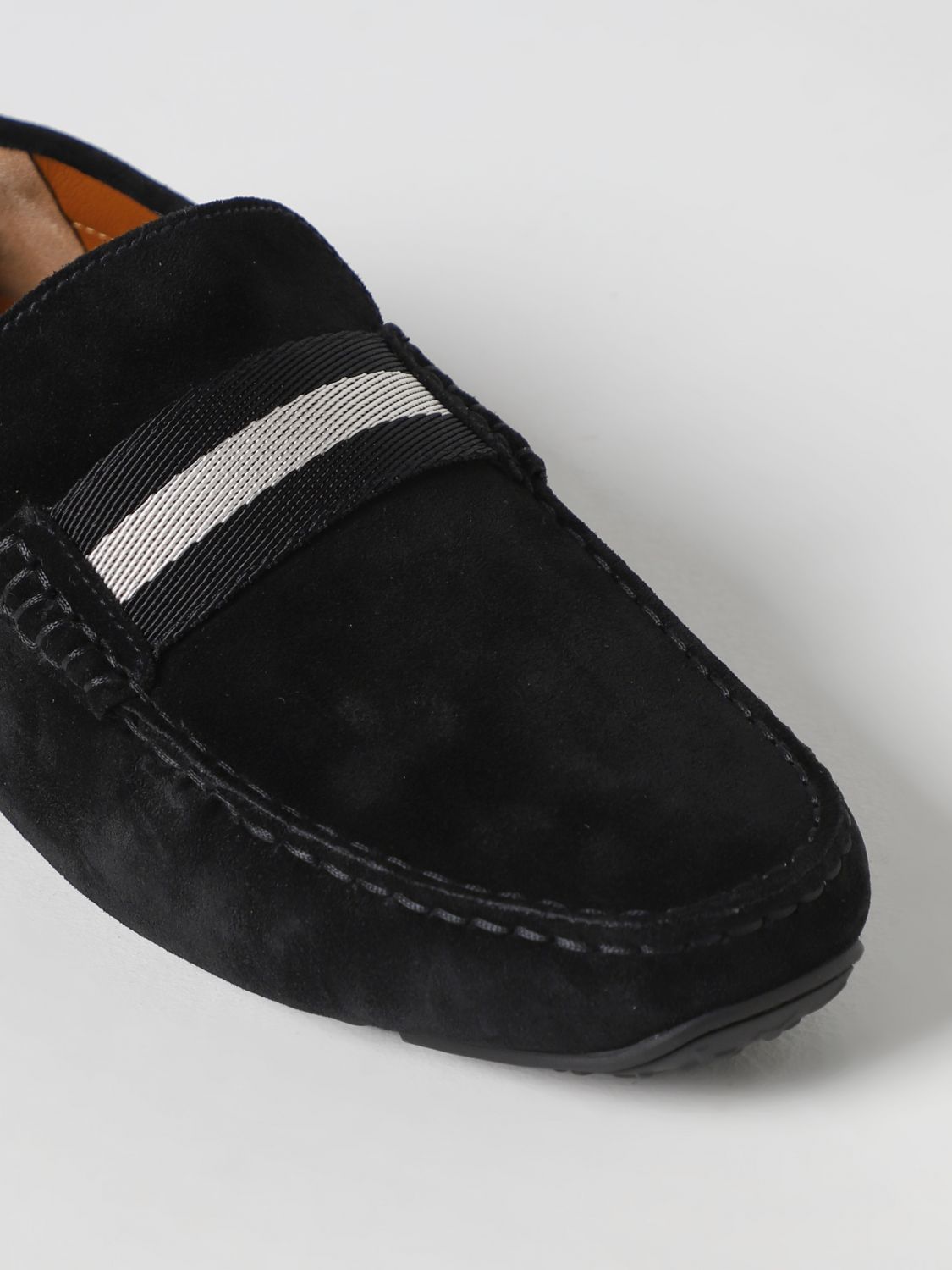 GIÀY BALLY loafer black suede