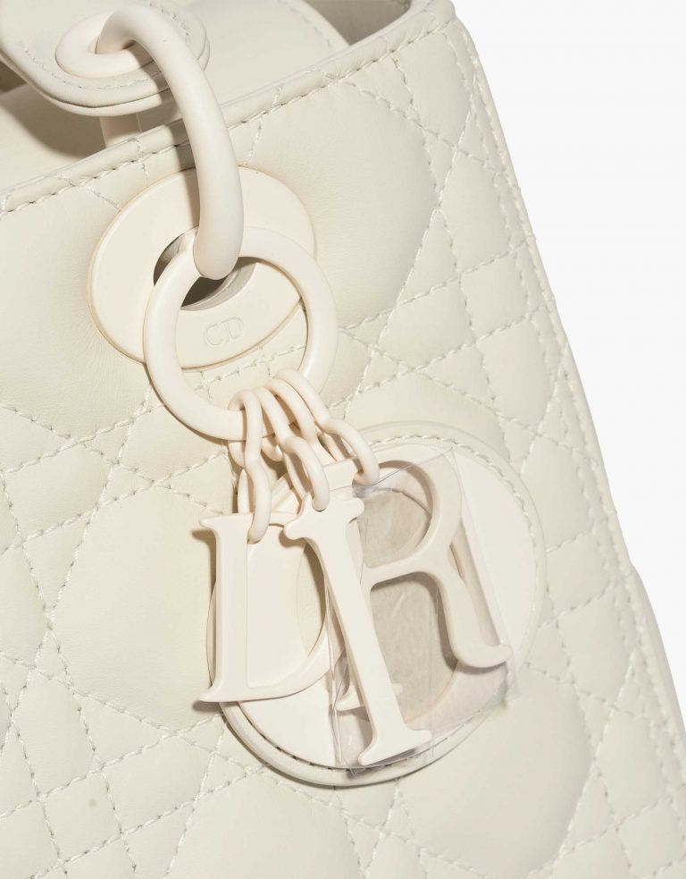 TÚI DIOR Dior Lady Medium Lamb Cream