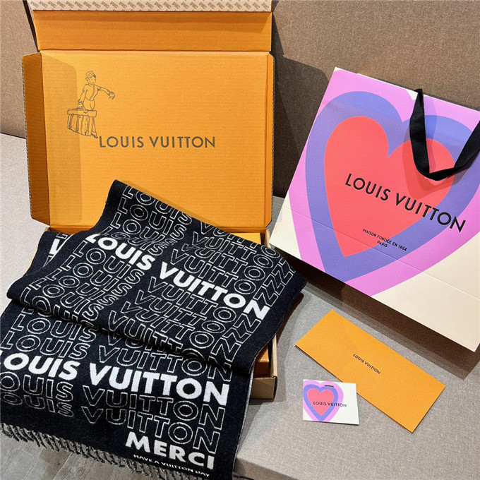 KHĂN Louis Vuitton LV Have you a nice Louis Vuitton scarf unisex