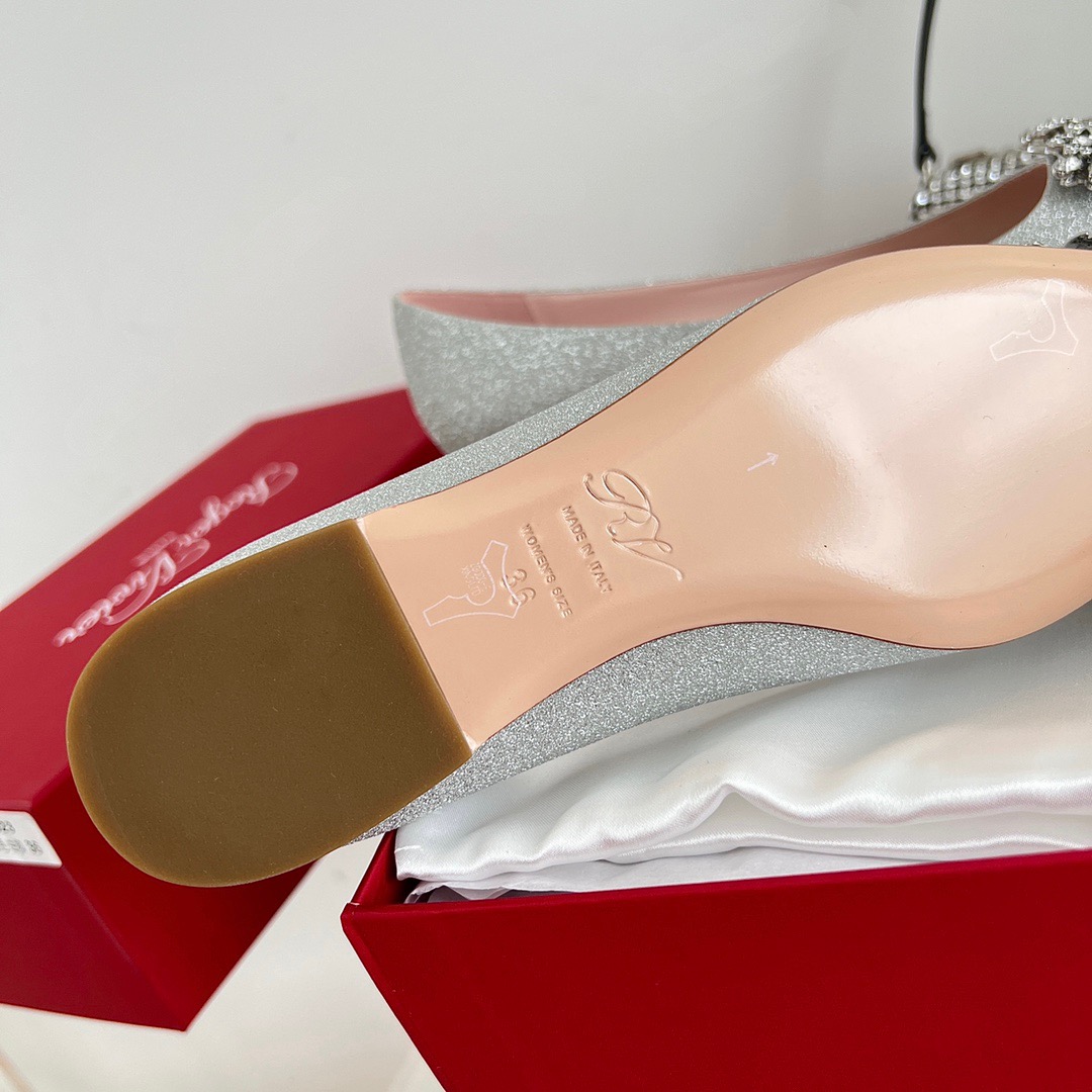 GIÀY ROGER VIVIER Bling Bling ballet flats shoes