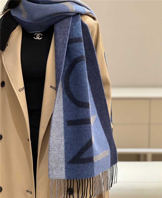KHĂN Louis Vuitton LV Cashmere scarf