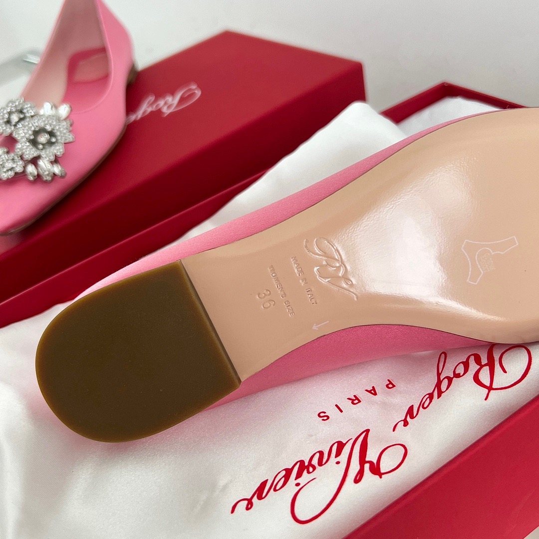 GIÀY ROGER VIVIER Bling Bling ballet flats shoes