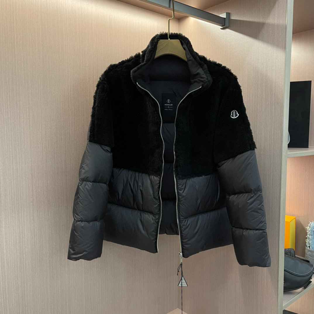 ÁO MONCLER WINTER BLACK REVERSIBLE DOWN JACKET