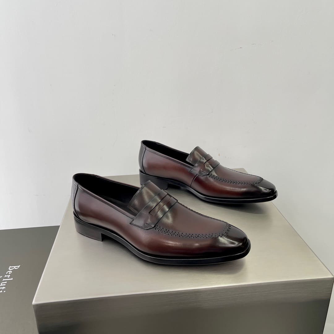 GIÀY BERLUTI LOAFER TOP QUALITY SHOES AAA