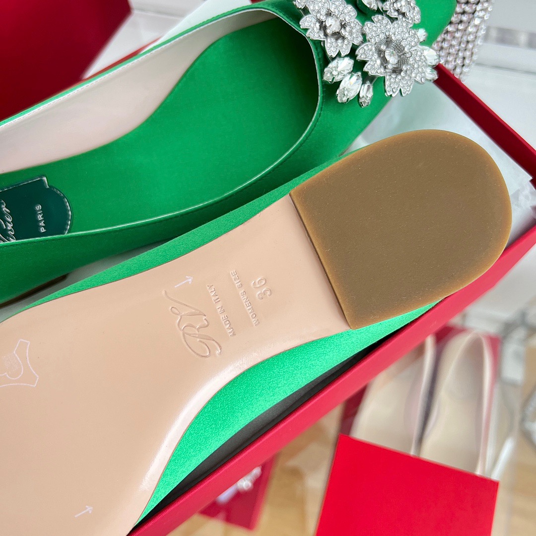 GIÀY ROGER VIVIER Bling Bling ballet flats shoes